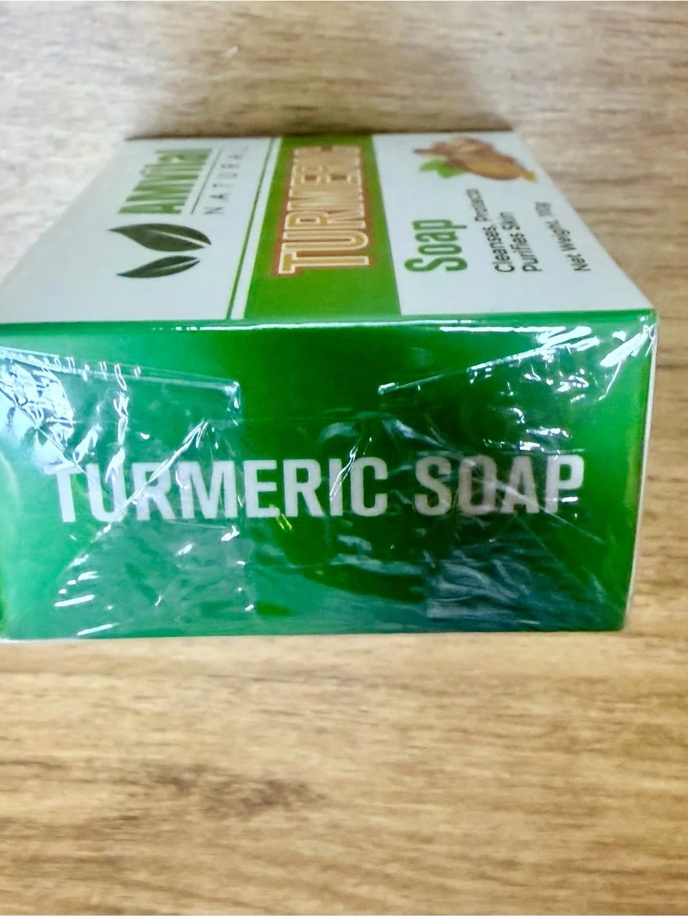 Title AMvital Natural Turmeric Soap Bar 110g Sealed Face & Body Cleanser